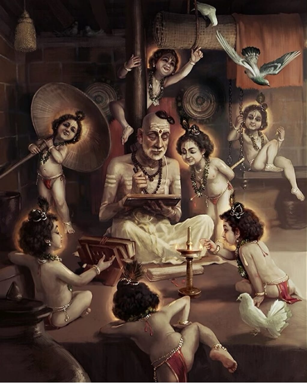 Little Krishna is everywhere